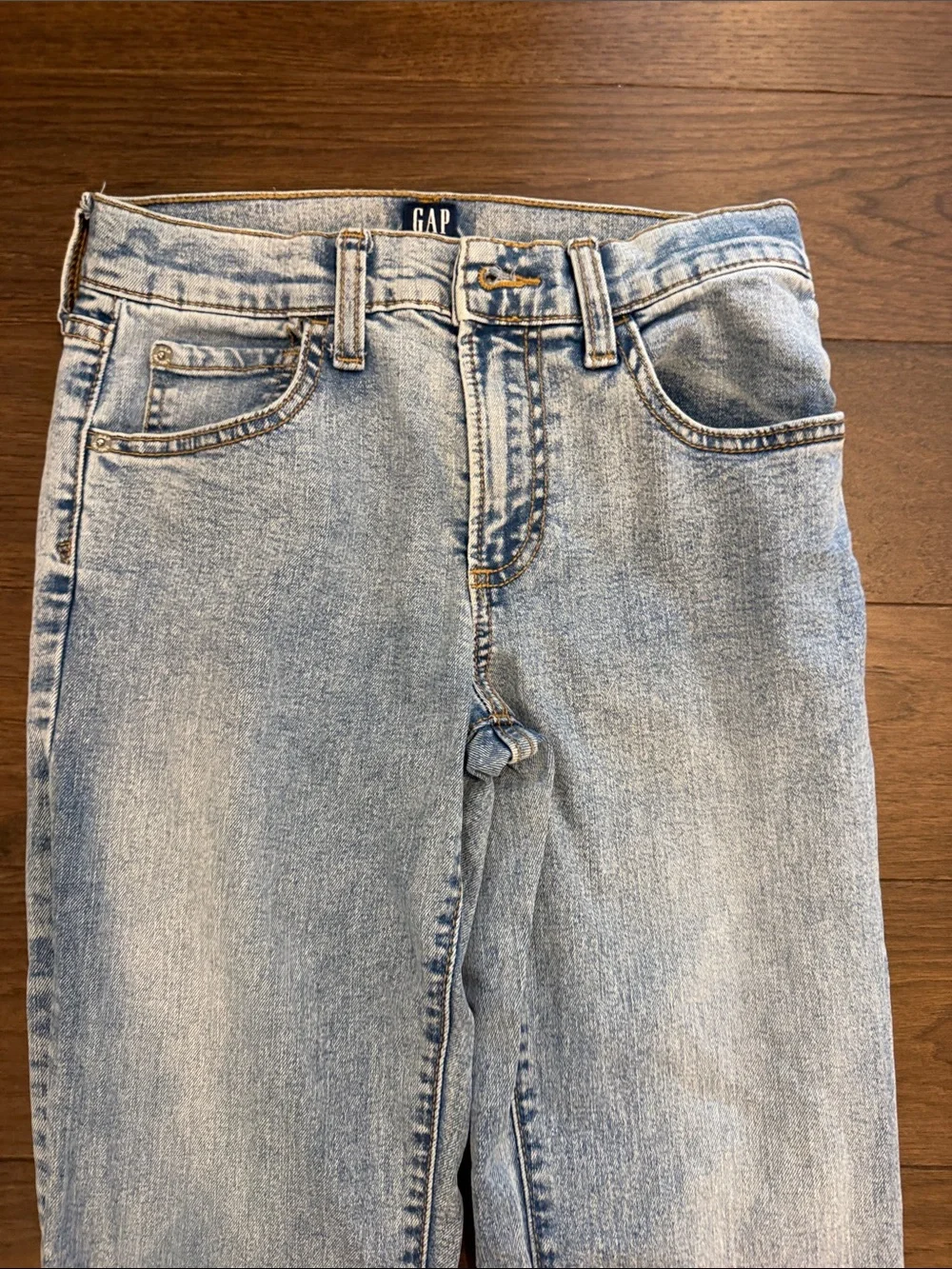 GAP Kids Light Blue Straight Leg Jeans Size 12 - C35-105